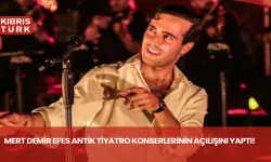 MERT DEMİR EFES ANTİK TİYATRO KONSERLERİNİN AÇILIŞINI YAPTI!